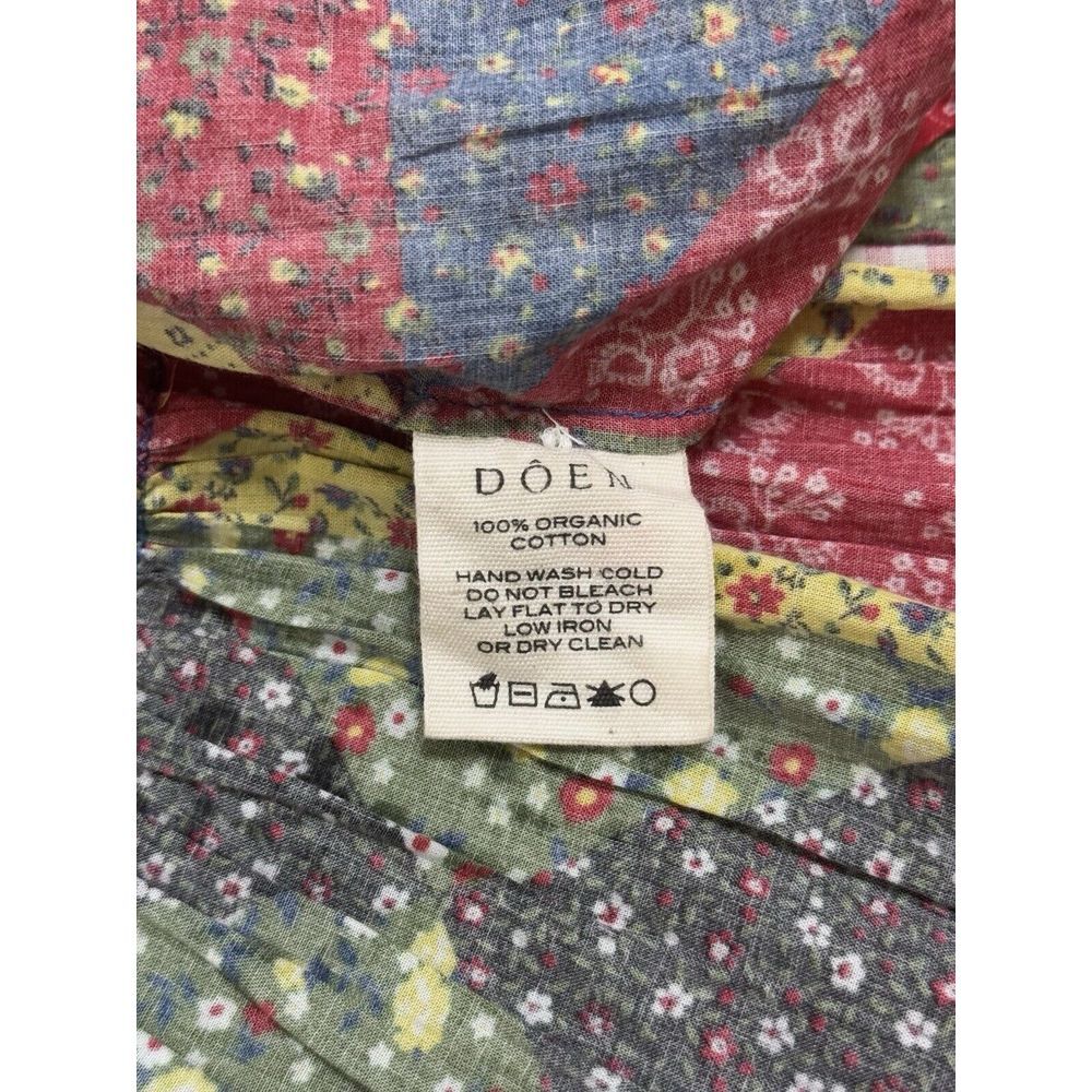 Doen Nicolette Dress | Countryside Patchwork Print | Sz. XXS - Picture 12 of 15